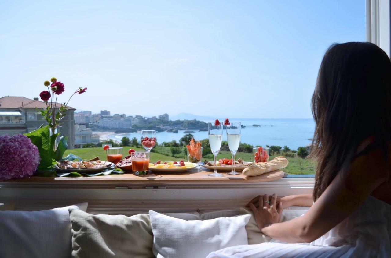 Le Sunset, Appartement Exceptionnel Ocean View - Phare - Au Calme Biarritz Ngoại thất bức ảnh